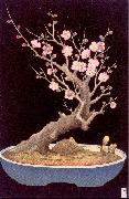 Miller, Lilian May Japanese Dwarf Plum Tree oil painting reproduction